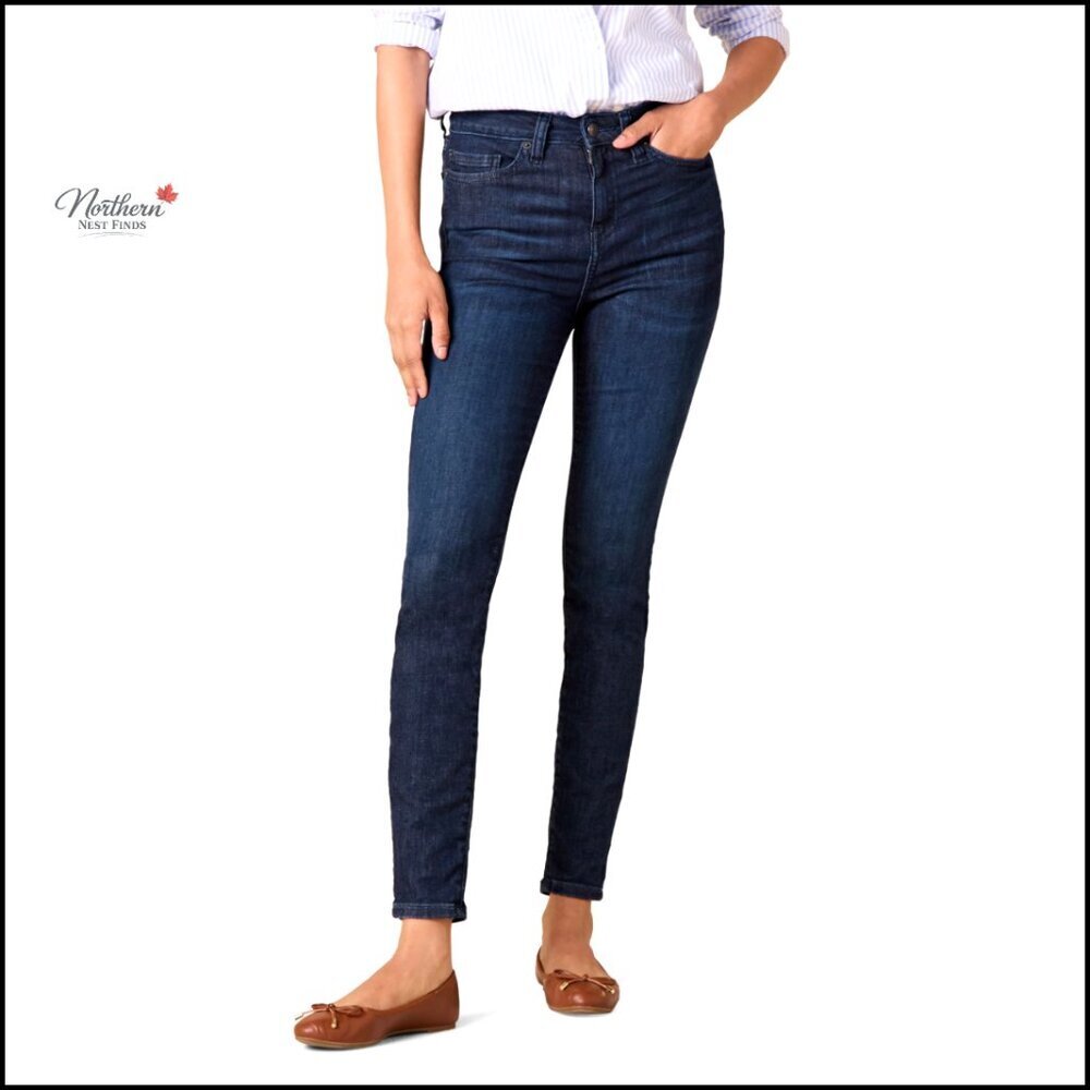 High Rise Skinny Jeans Women's Stretch Fit Comfort